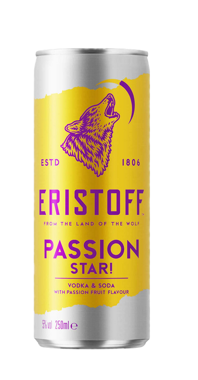 Eristoff Vodka Passion Star - 250ml