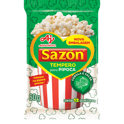 Tempero Pipoca Cebola e Salsa - 60g