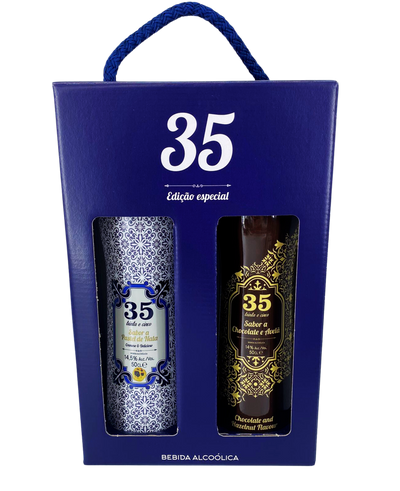 Packung Tradição Licor 35 & Choco 35 - 500 ml