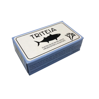 Filetes de Atum em Azeite Virgem Extra e Algas Marinhas Biológicas - 120g
