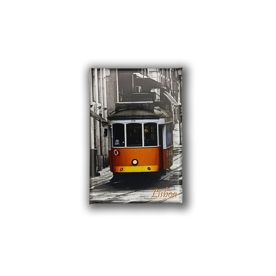 Íman de frigorífico do bonde de Lisboa