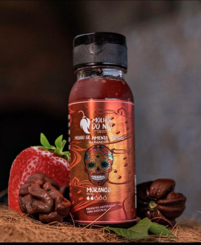 Molho de Pimenta com Morango - 180ml