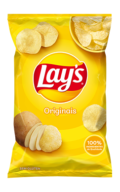Original-Kartoffelchips von Lay