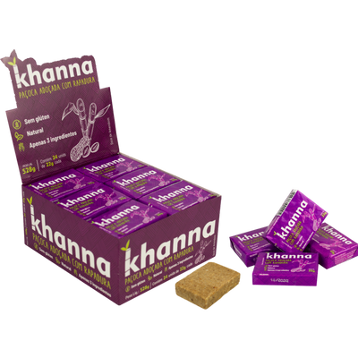 Süße Erdnussbonbons mit Rapadura - 22g