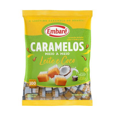 Karamell- und Kokosbonbons – 660 g