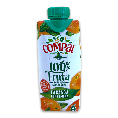 Sumo de Laranja Esprimida 100% Fruta - 330ml