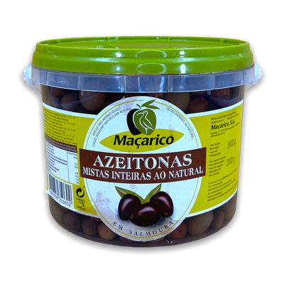 Eimer mit natürlichen gemischten Oliven – 2 kg