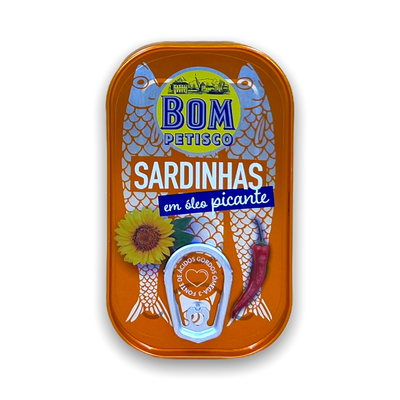 Whole Sardines in Spicy Oil - 120g