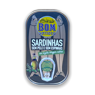 Sardines in Extra Virgin Olive Oil without Skin & Bones - 120g