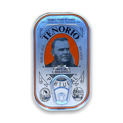 Tuna Fillet in Olive Oil, Basil and Sun-Dried Tomatoes - 120g