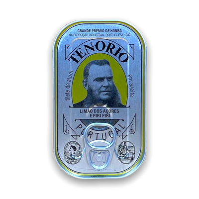 Tuna Fillet in Olive Oil with Azores Lemon and Piri-piri - 120g