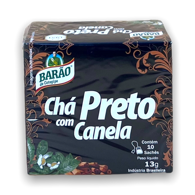 Schwarzer Tee mit Zimt