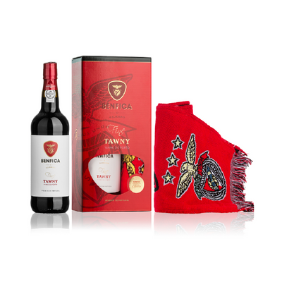 Tawny SL Benfica mit Schal – Portwein 750 ml