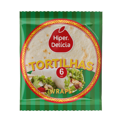 Tortillas Wraps 6 Un. - 420g