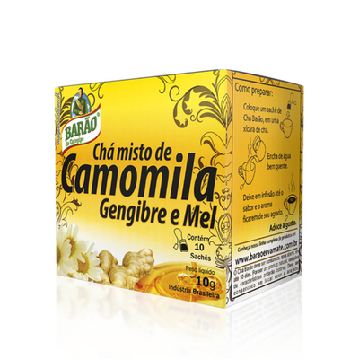 Chamomile, Ginger and Honey Tea