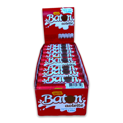 Garoto Milchschokoladen-Lippenstift – 480 g