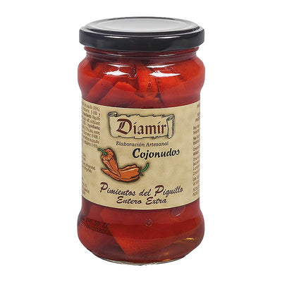 Ganze Cojonudos Piquillo-Paprikaschoten – 290 g