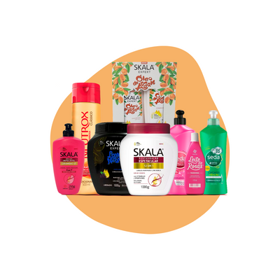 Multiple health and beauty products