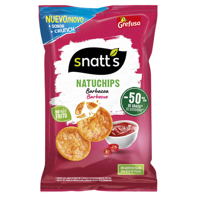 Snatt's Natuchips Barbecue - 65g