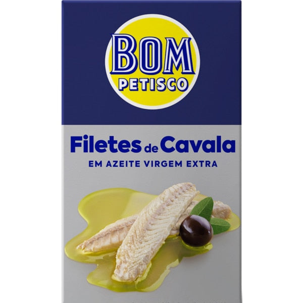Mackerel Fillets in Extra Virgin Olive Oil - 120g