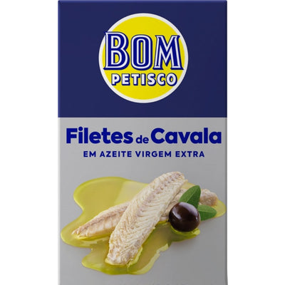 Filetes de Cavala em Azeite Virgem Extra - 120g
