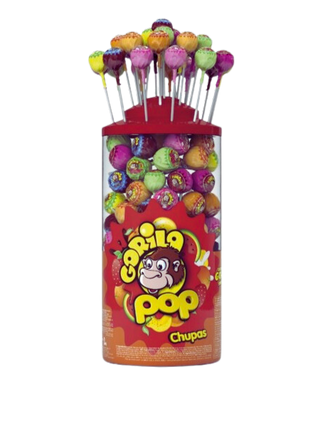 Gorilla Sucks Pop Mix Flavors Tube w/ 170 UN