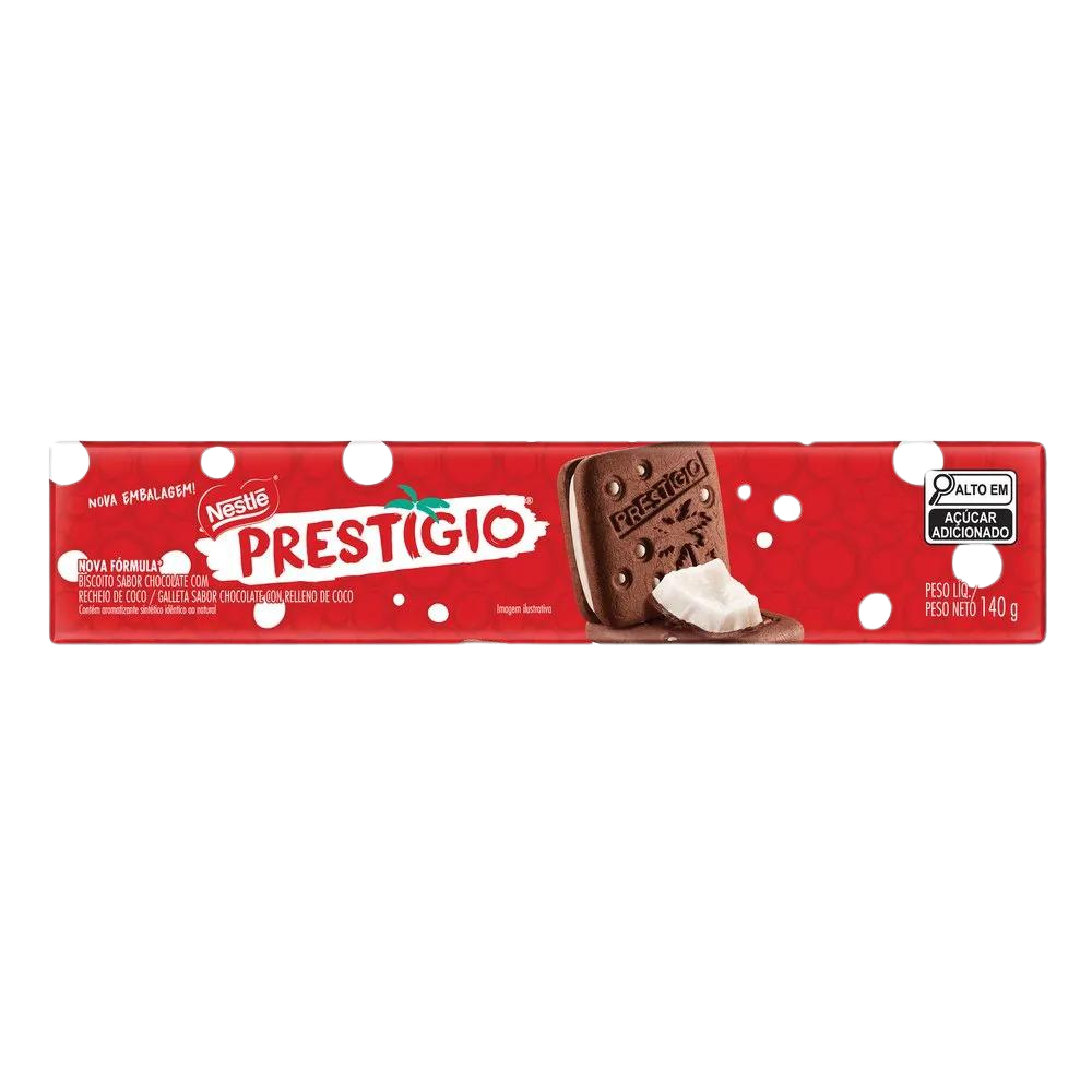 Biscoito Recheado Prestígio - 140g