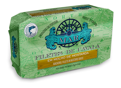 Filetes de Cavala em Molho de Mostarda - 120g