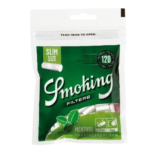 Filter Menthol Slim 6mm Beutel mit 120uni