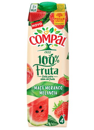 Compal Strawberry and Watermelon 100% Fruit - 1L