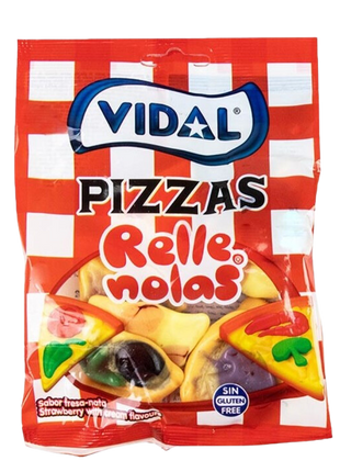 Gomas Sortidas Rellenolas Pizzas - 90g