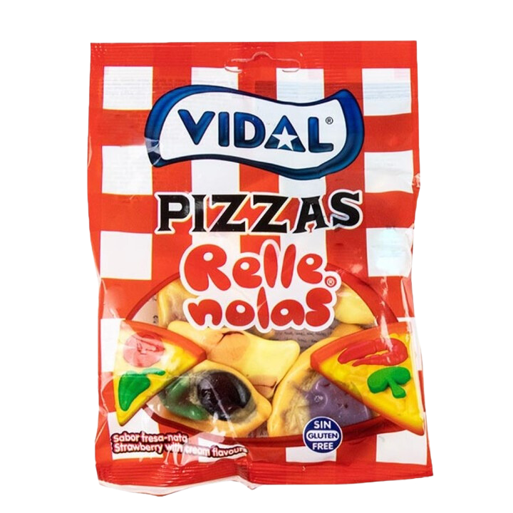Assorted Gummies Rellenolas Pizzas - 90g