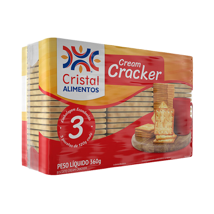 Biscoito Cream Cracker - 360g