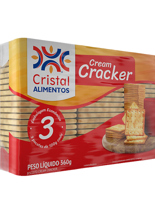 Biscoito Cream Cracker - 360g