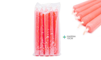 Pink Candle 15cm
