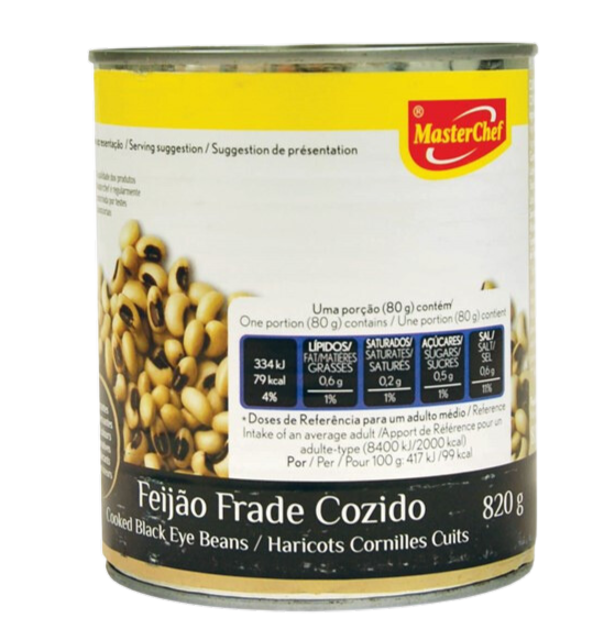 Feijão Frade Lata - 820g
