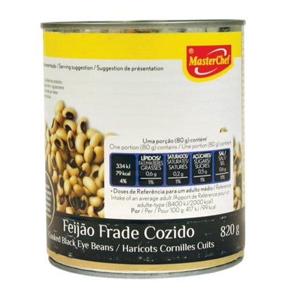 Canned black-eyed peas - 820g