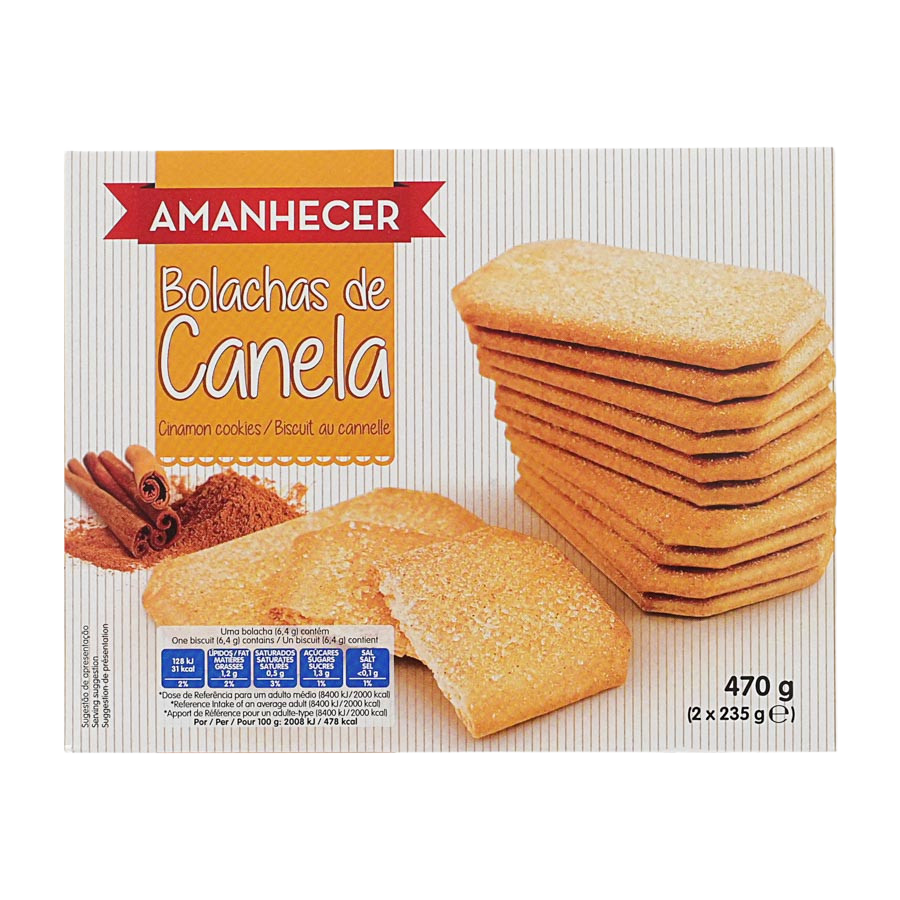 Biscoitos de Canela - 470g