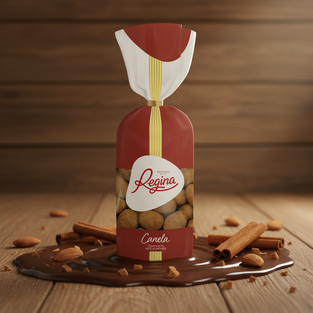 Amêndoas com Chocolate e Canela - 150g