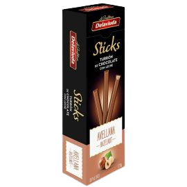 Chocolate Hazelnut Sticks - 120g
