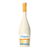 Bottle of Amarguinha liquor on a white background
