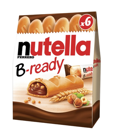 B-Ready Filled Crispy Cookies - 132g