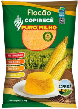 Pure Flocão Corn (Non-GMO) - 500g