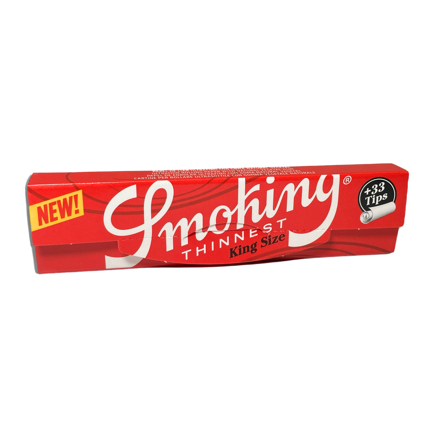 Smoking Papers Thinnest King Size + Tips