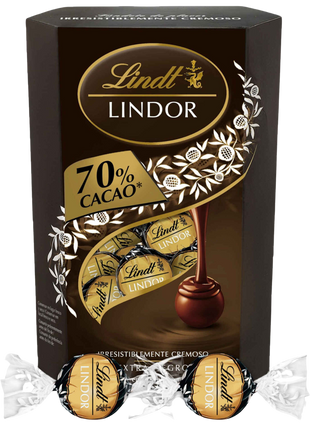 Cornet Candy 70% Black Cocoa Assorted - 200g