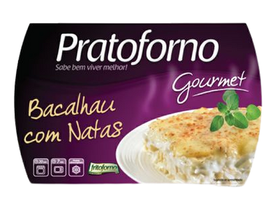 Kabeljau mit Sahne „Bacalhau com Natas“ – 350g