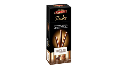 Three Chocolates Sticks - 120g