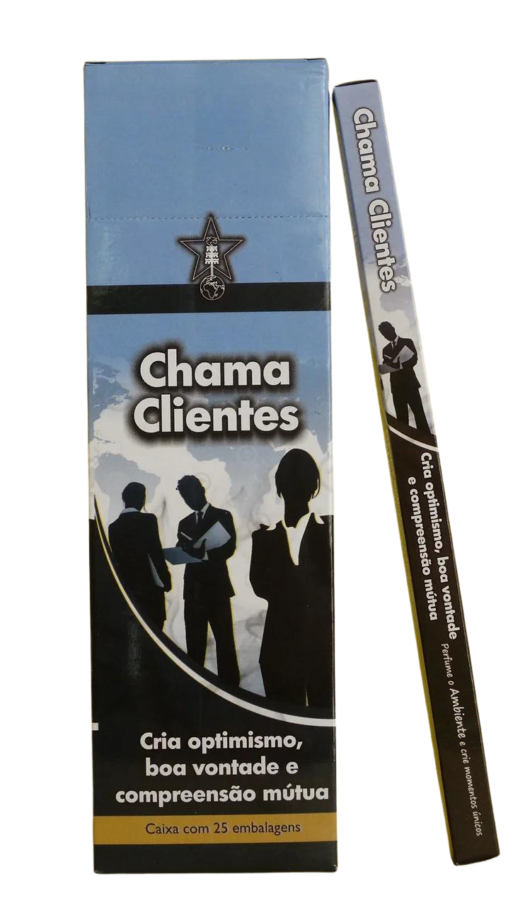 Incenso Chama Clientes