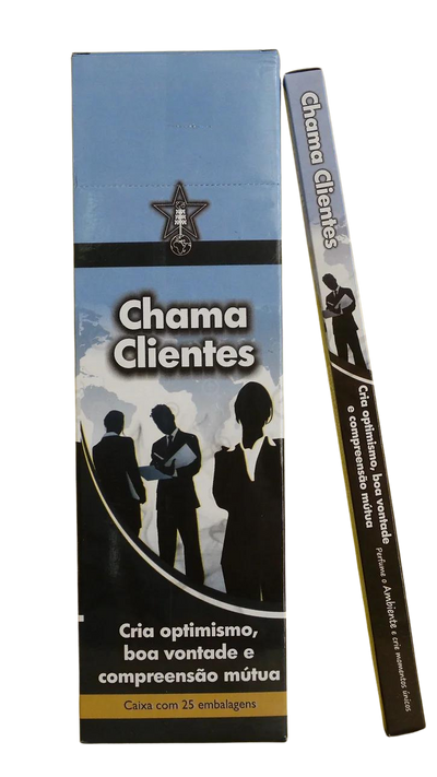 Incenso Chama Clientes