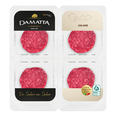 Salame curado (4x40g) - 160g